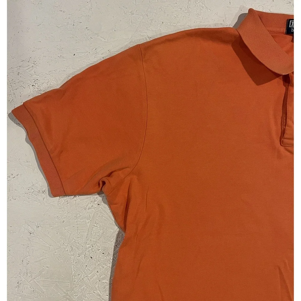 Polo Ralph Lauren Polo Shirt Mens XL Orange‎ Short Sleeve Classic Pony Logo